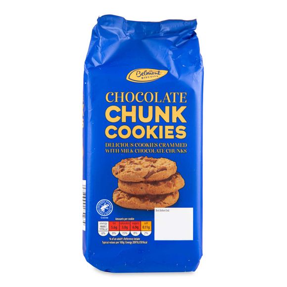 Milk Chocolate Cookies 200g Belmont